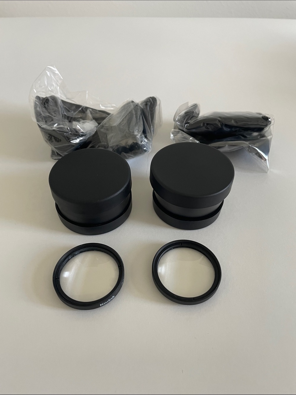 Kodak Lenses: Ektanar Telephoto 2.0x 43mm, Retinar Telephoto 2.0x 37mm, 37 + 10